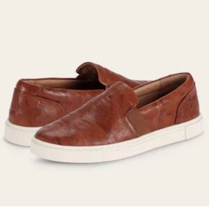 Frye | Ivy Slip-On Sneakers in Cognac